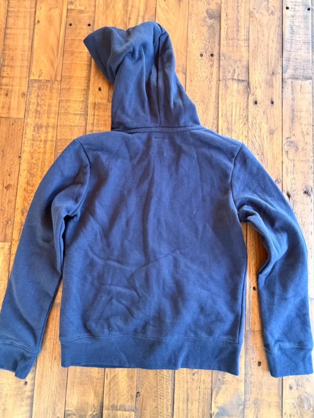 GAP Kids Girls Logo Zip Hoodie Navy Pink XL 12 Sweatshirt NWT